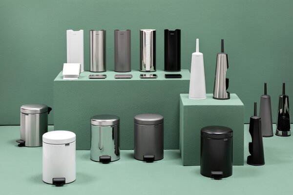 Brabantia ReNew koš na toaletní papír/zásobník toaletního papíru černá 280504