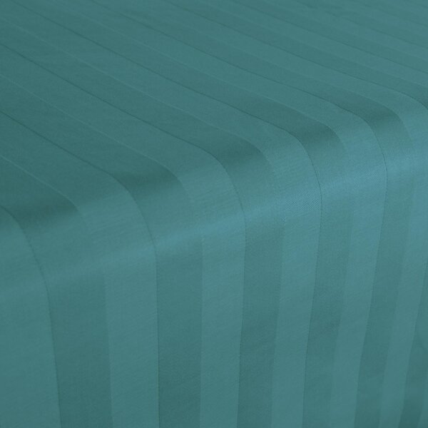 BAMBUSOVÉ PROSTĚRADLO STRIPE 160X240 CM TYRKYSOVÉ