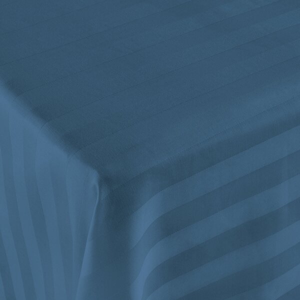 BAMBUSOVÉ PROSTĚRADLO STRIPE 160X240 CM MODRÉ