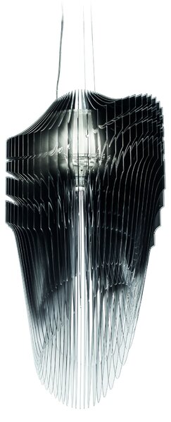 SLAMP AVISM00BKF01T00000EU Avia suspension M, černé designové svítidlo od Zaha Hadid, 3x12W E27 + 7W Spot LED PAR 20, 100cm