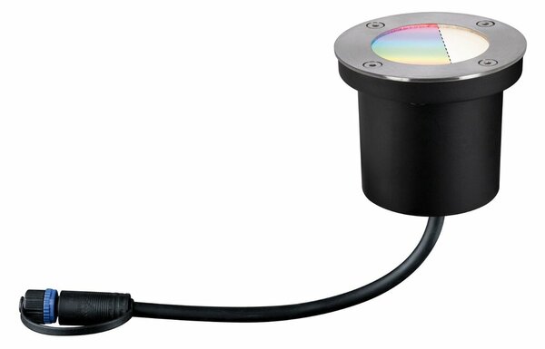 PAULMANN Plug & Shine zemní svítidlo IP65 RGBW 24V ZigBee 942.74