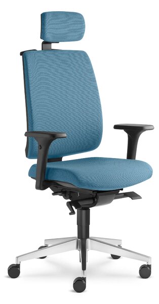 LD SEATING - Kancelářská židle LEAF 501- bílý rám