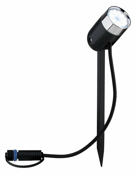 PAULMANN Plug & Shine ZigBee RGBW spot Pike 4W 24V 40° IP65 antracit 942.83