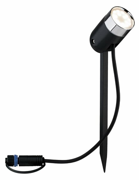 PAULMANN Plug & Shine ZigBee RGBW spot Pike 4W 24V 40° IP65 antracit 942.83