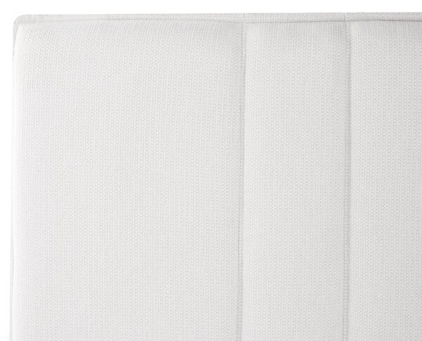 Postel s úložným prostorem Tkanina TARASCON 140 x 200 cm Světle béžová
