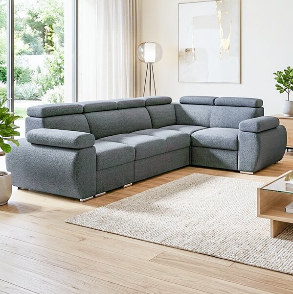 Sedací souprava BASTON | 320x190 cm | rozkládací + úložný prostor | VÝBĚR TKANIN