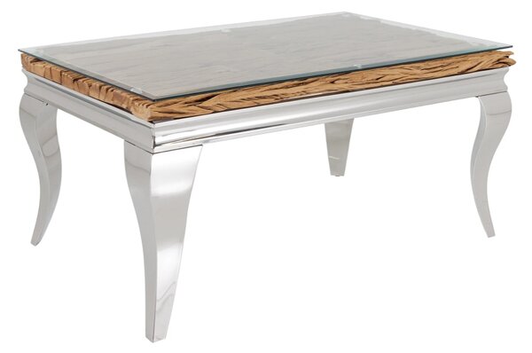 Massive home | Konferenční stolek MODERN BAROCK BARRACUDA 100cm chrom