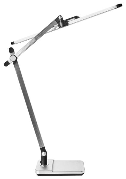 LED stolní lampa SERPENS se stmívačem Stříbrná