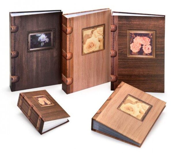 Fotoalbum 10x15/100 foto WOODEN STYLE světlé