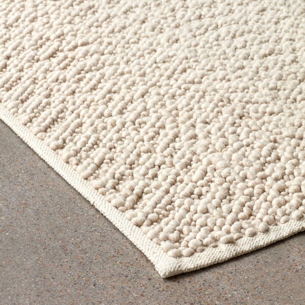 AUDO COPENHAGEN Koberec Gravel, Ivory, 170 x 240