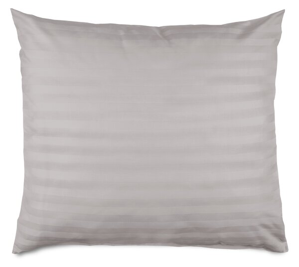 BAMBUSOVÝ POVLAK NA POLŠTÁŘ STRIPE STONE 50X60 CM ŠEDÁ