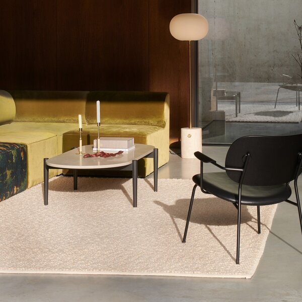 AUDO COPENHAGEN Koberec Gravel, Ivory, 170 x 240