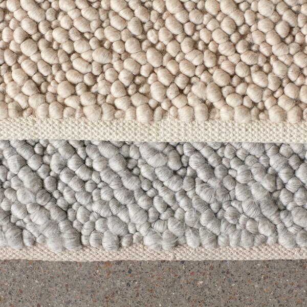 AUDO COPENHAGEN Koberec Gravel, Grey, 200 x 300