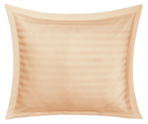 BAMBUSOVÝ POVLAK NA POLŠTÁŘ STRIPE BEIGE 70X80 CM BÉŽOVÉ