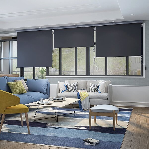 SONGMICS Vertikální markýza Orrine 250x160 cm šedá
