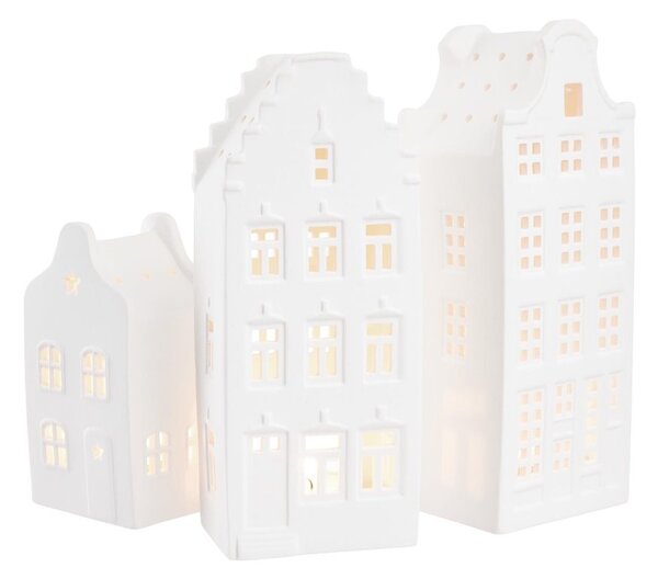 AMSTERDAM Keramický svícen na čajovou svíčku 17 cm