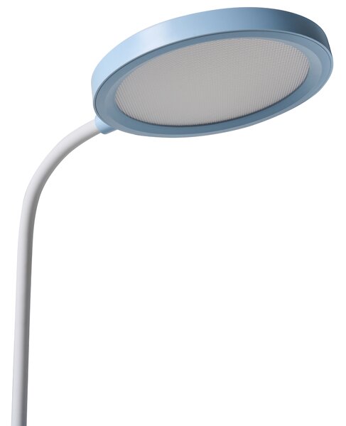 LED stolní lampa VELA se stmívačem Modrá