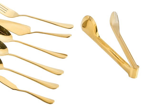 7dílná sada příborů ZITI Zlatá