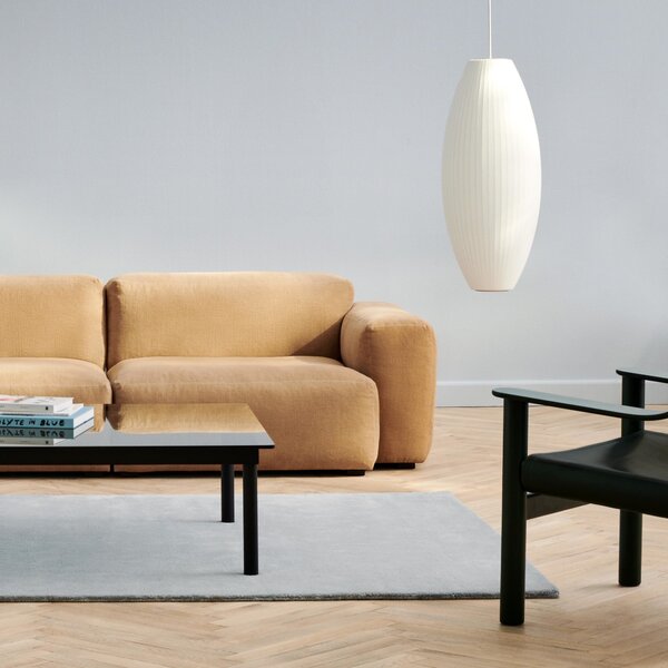 HAY Koberec Raw, Light Grey, 170 x 240