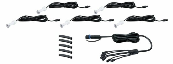 Paulmann Plug&Shine Set vestavné svítidlo MicroPen II IP67 3000K 5x0,22W 936.94 P 93694