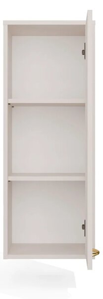 Úzká skříňka do koupelny LUCENZA - kašmír