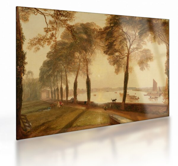 Skleněný obraz - Joseph Mallord William Turner, Mortlake Terrace, reprodukce (70x50 cm)