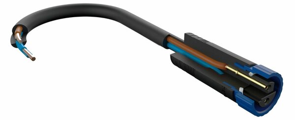 Paulmann Plug&Shine zemní svítidlo Floor Eco IP65 3000K 1W 24V stříbrná 939.53 P 93953