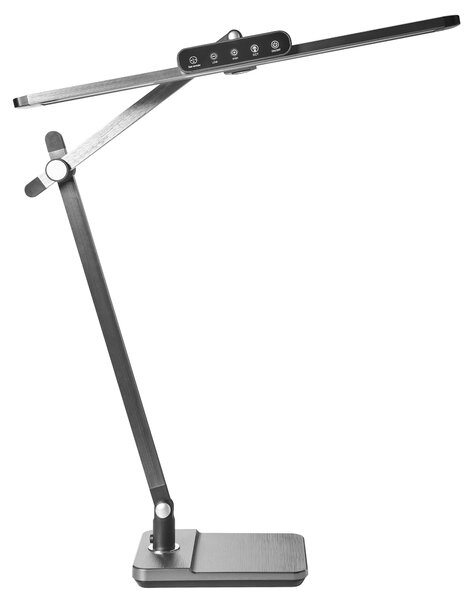 LED stolní lampa SERPENS se stmívačem Šedá
