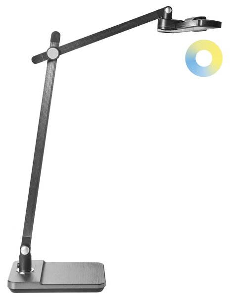 LED stolní lampa SERPENS se stmívačem Šedá