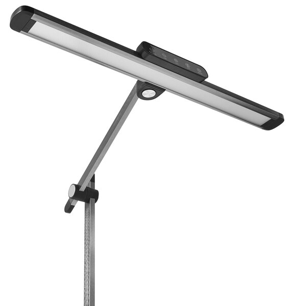 LED stolní lampa SERPENS se stmívačem Šedá