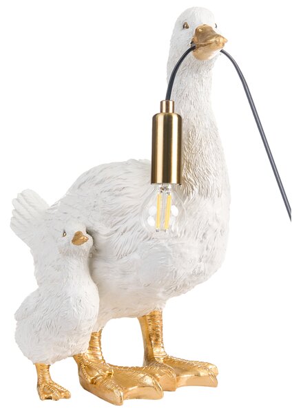 Stolní lampa Kachna DAFFY Bílá