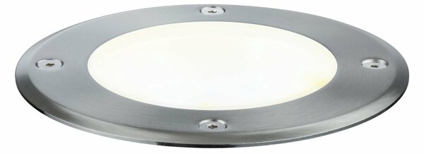 Paulmann Plug&Shine zemní svítidlo IP67 3000K 38° 6W 24V stříbrná nastavitelné 939.08 P 93908