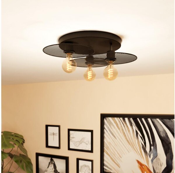 Eglo 43728 - Stropní svítidlo IKESTON 3xE27/40W/230V