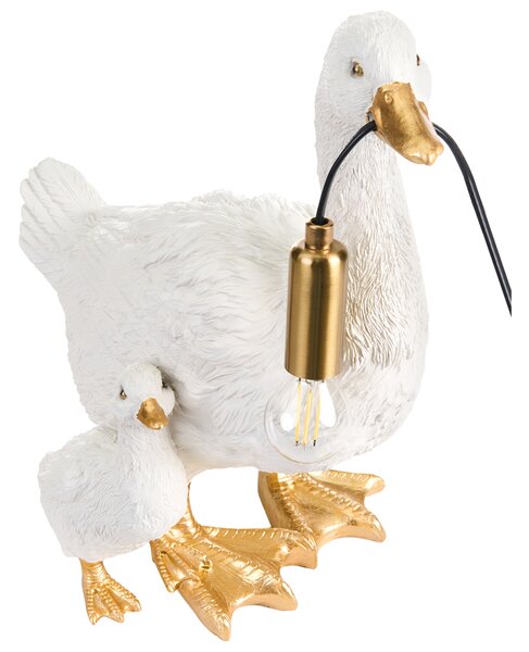 Stolní lampa Kachna DAFFY Bílá