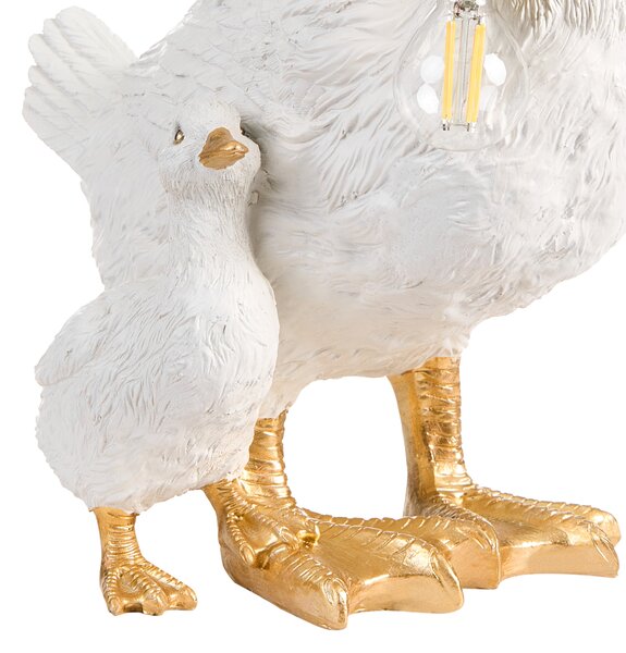 Stolní lampa Kachna DAFFY Bílá