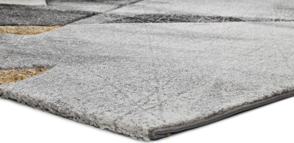 Šedo-žlutý koberec Bianca Grey, 60 x 120 cm