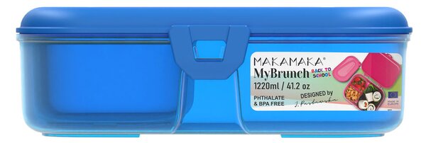 Sada krabiček na svačinu MyBrunch 2v1 1220 + 400 ml Barva: zelená
