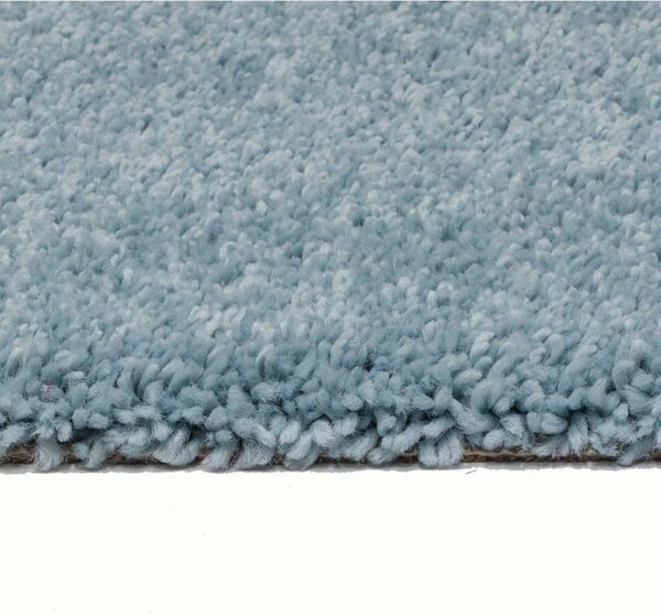 Světle modrý koberec Universal Aqua Liso, ø 80 cm