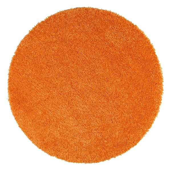 Oranžový koberec Universal Aqua Liso, ø 100 cm