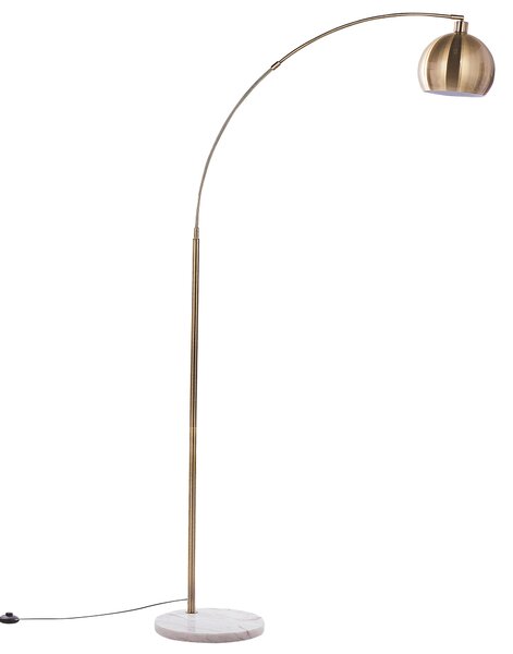 Stojací lampa PAROO Kov Mosazná
