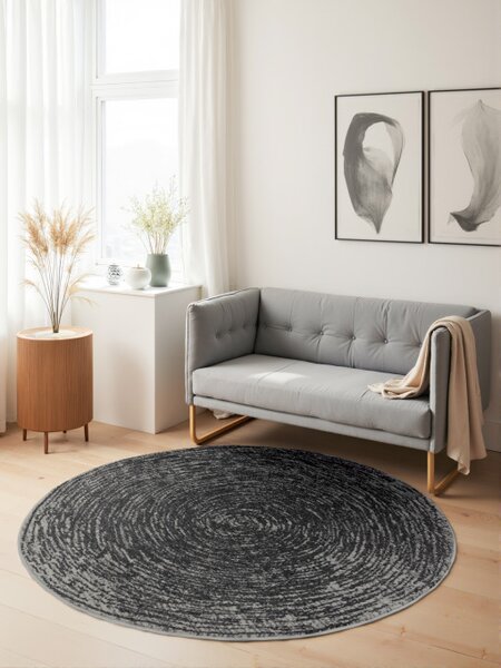 Koberec Hanse Home Gloria Cavallo šedý kruh