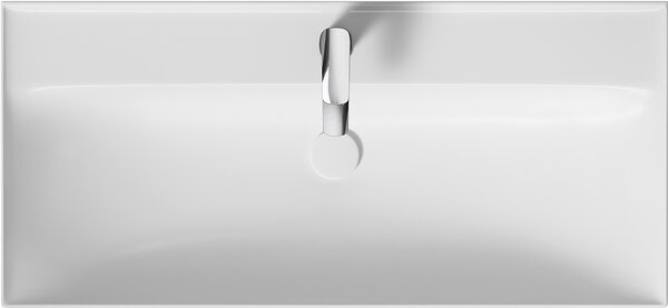 Cersanit Larga umyvadlo 100x46 cm obdélníkový nábytkový bílá lesk K120-011