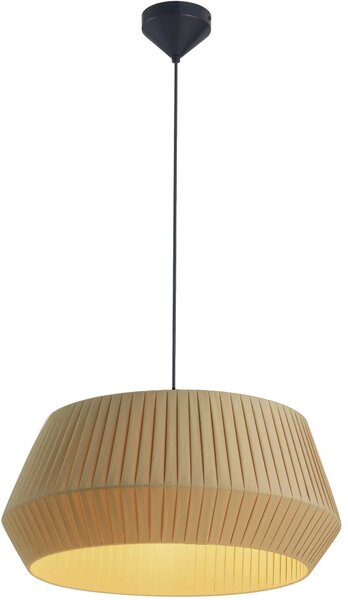 Nordlux Dicte závěsné svítidlo 1x60 W černá-béžová 2112373009