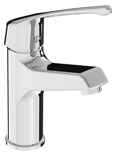 JIKA H3111W10045101 - Umyvadlová baterie s lékařskou pákou CUBE 16,4 cm chrom