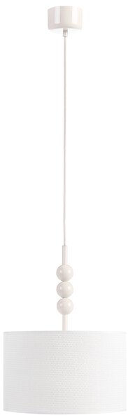 Závěsná lampa LOKY Kov Bílá