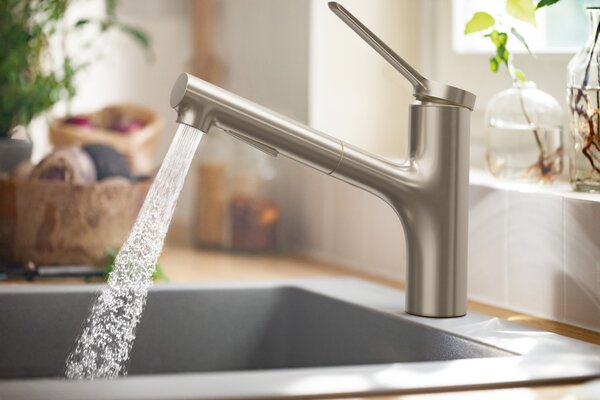 Hansgrohe Zesis M33 kuchyňská baterie stojící ušlechtilá ocel 74800800