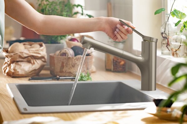 Hansgrohe Zesis M33 kuchyňská baterie stojící ušlechtilá ocel 74800800