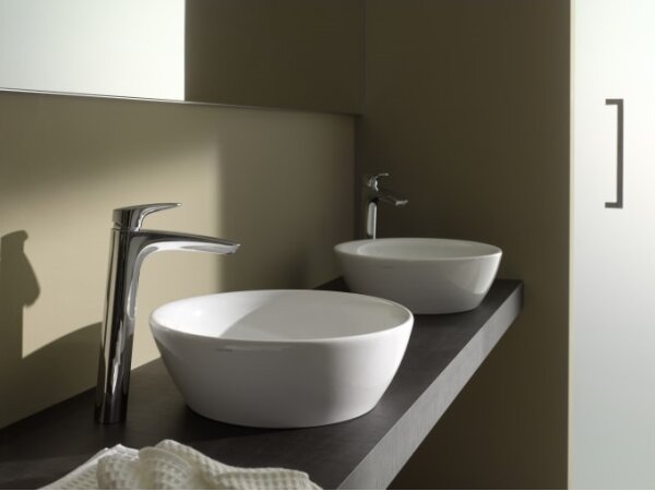 LAUFEN H8129620001091 - Umyvadlo na desku PRO pr. 42 cm keramika/bílá