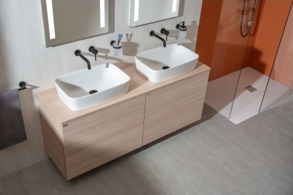 JIKA H8183820001041 - Umyvadlo na desku LYRA 55x40 cm keramika/bílá