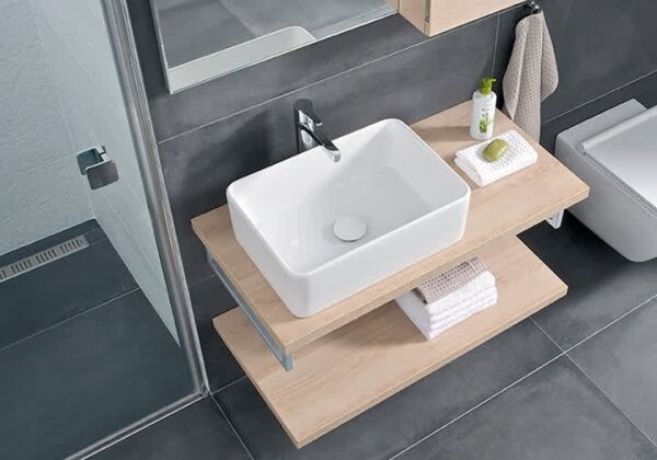 JIKA H8184230001121 - Umyvadlo na desku CUBITO 50x35 cm keramika/bílá